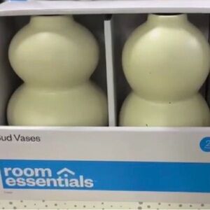 Room Essentials White Bud Vases